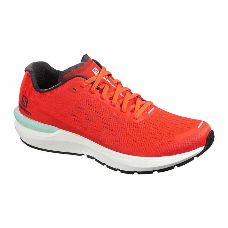 Chaussure Running Salomon Homme Rouge - Salomon SONIC 3 BALANCE - France (6981-RKAUW)